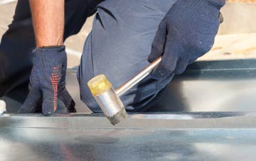 Sherbourne Street metal flat roofing repairs